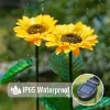 2023 New Year Limited Time Sale 70% OFF🎉Waterproof Solar Garden Sunflower Lamp🔥Buy 3 Get 2 Free(5 Pcs)