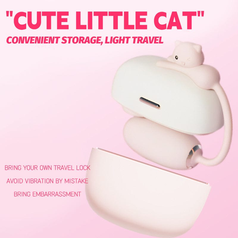 Headset Cat Sucking Vibrator Women's Masturbation Tool
