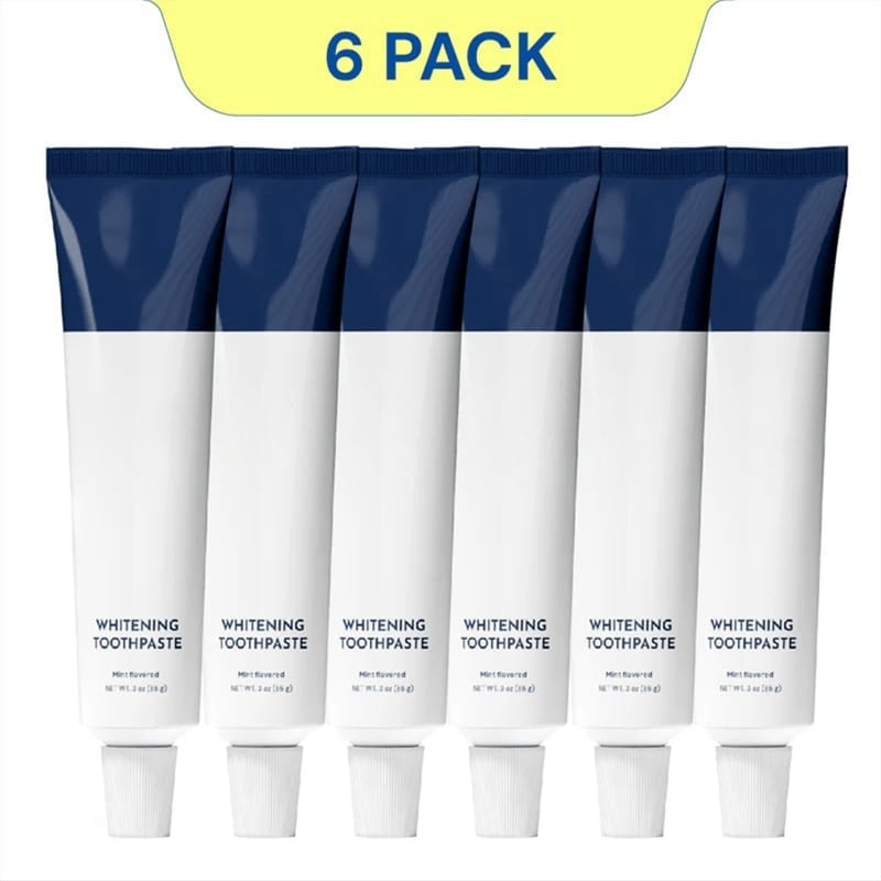 🦷Fluoride-Free Hydroxyapatite Teeth Whitening Toothpaste with Coconut Oil & Xylitol❄️