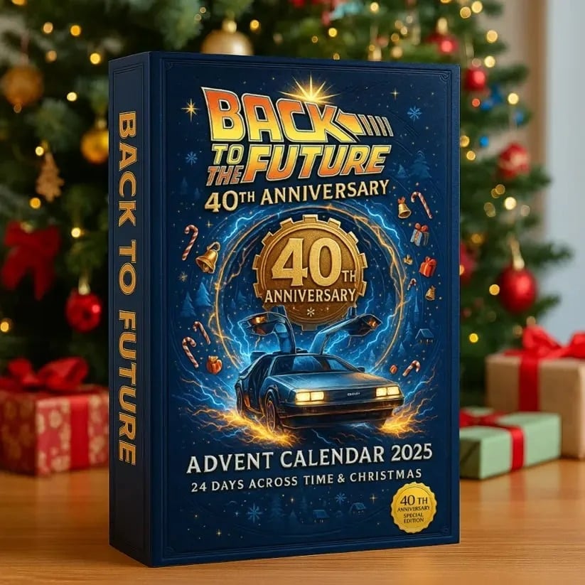 🔥Last Day 50% OFF -🎄Back to the Future 40th Anniversary Advent Calendar 2025