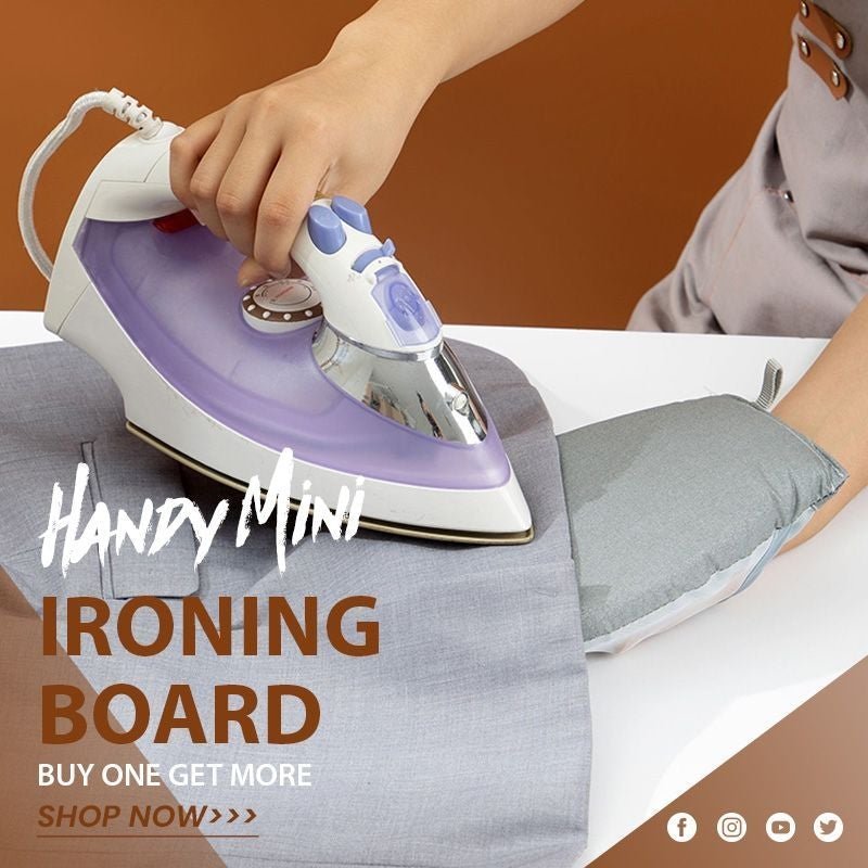 (Early Christmas Sale- 48% OFF) Handy Mini Ironing Board- Buy 3 Get 2 Free & Free Shipping