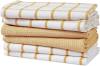 LANE LINEN Kitchen Towels Set - Pack of 6 Cotton Dish Towels for Drying Dishes, 18”x 28”, Kitchen Hand Towels, Absorbent Tea Towels, Dish Towels for Kitchen, Quick Drying Kitchen Towel Set - Olive