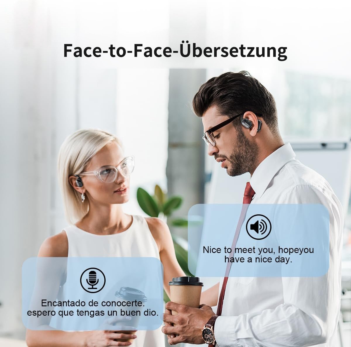 📢Letzter Tag: 49% Rabatt💎AI-Übersetzung Kabellose OWS Bluetooth 5,4-Ohrhörer (kompatibel mit iOS und Android)