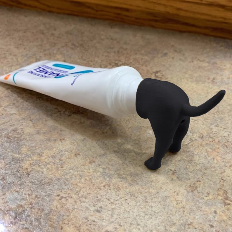 🔥Last Day Promotion 70% OFF-🔥-🐶 Pooping Dog Butt Toothpaste Topper