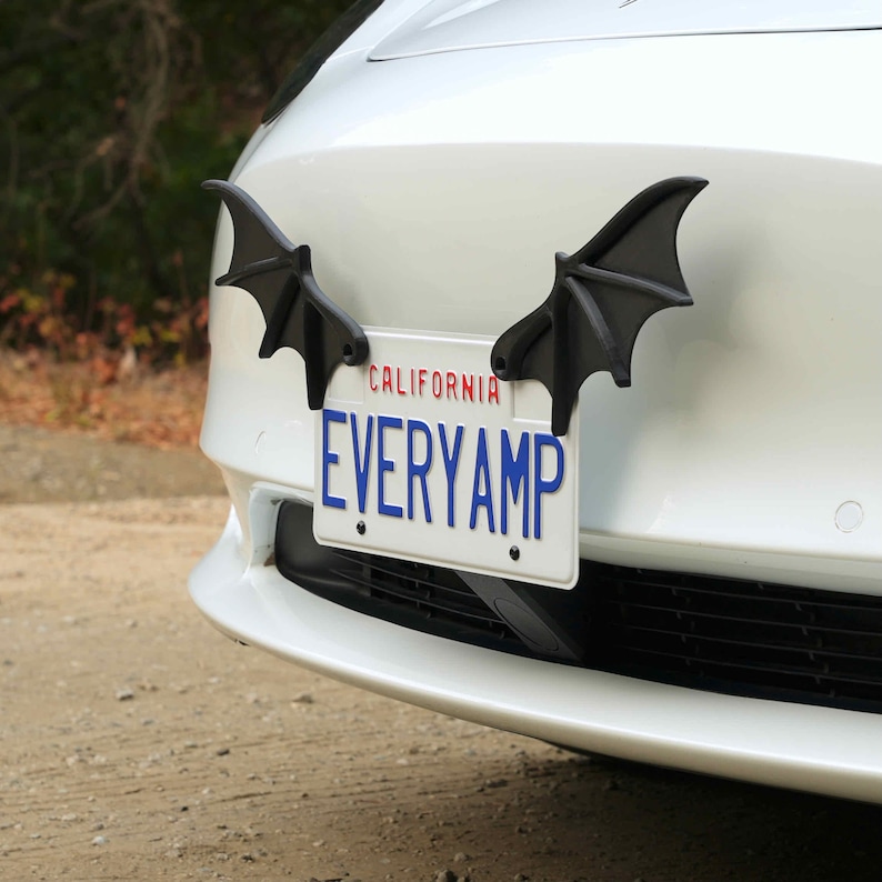 License Plate Bat Wings (Universal Fit)