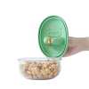 🎁TikTok Last Day Sale - 70% OFF🔥🍿2-in-1 No-Mess Snack Container (🥢Lid comes with fingertip cover)