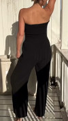 Women's Tube Top Casual Jumpsuit