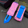 Exocet Pink Donut EDC Microtech Knife
