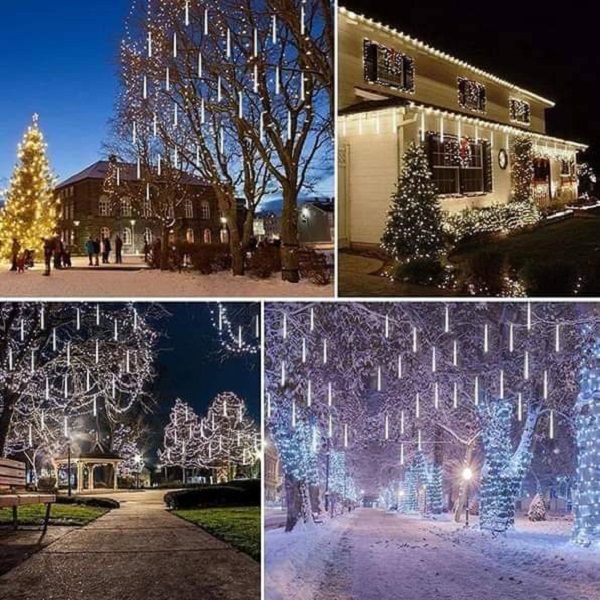 (Christmas Big Sale!- 50% OFF)🔥 Snow Fall Led Lights (Buy 8 Get 8 Free)