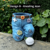 Uniquely Crafted Denim Flower Pots