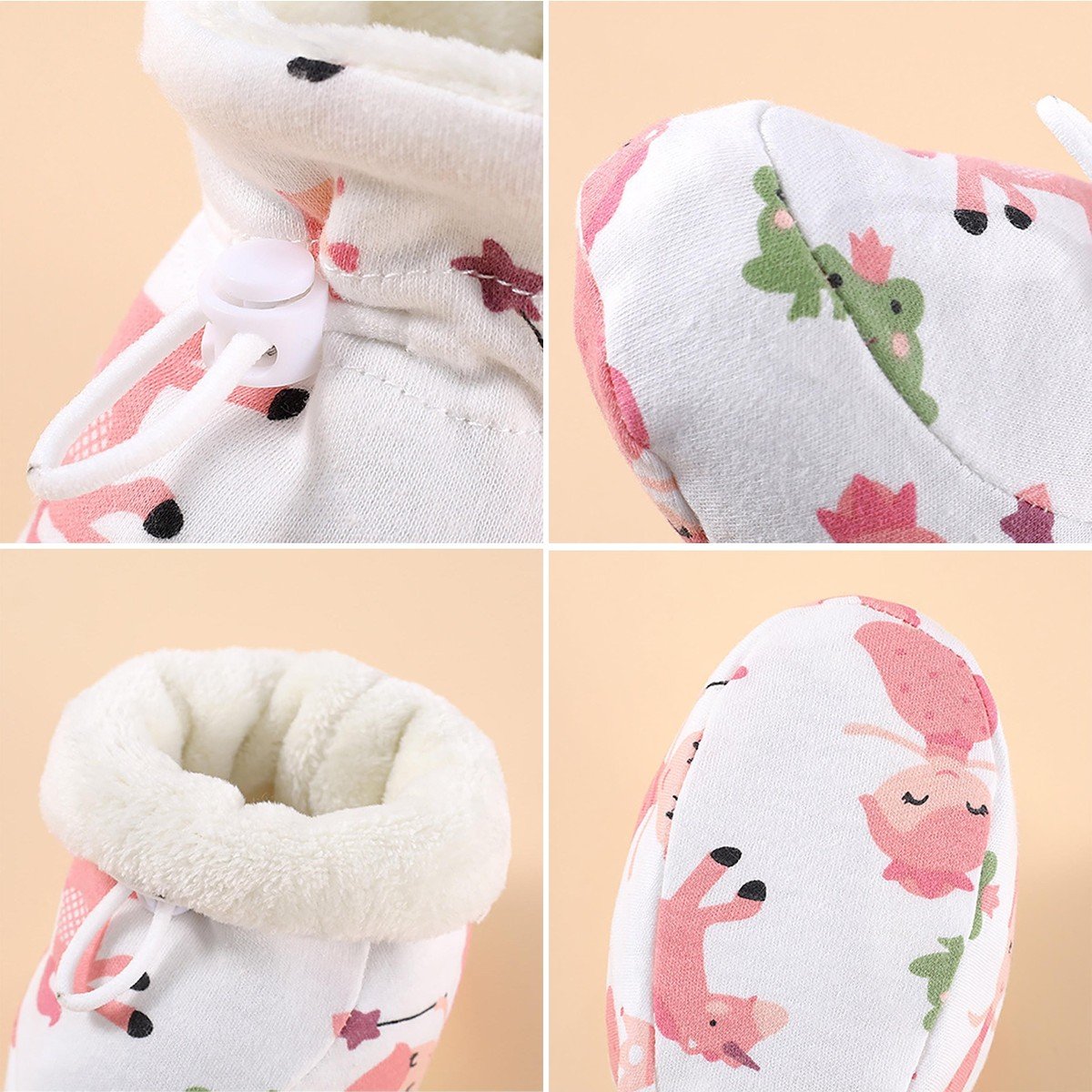 (🌲EARLY CHRISTMAS SALE - 50% OFF) 🎁Warm Fur Newborn Baby Boots