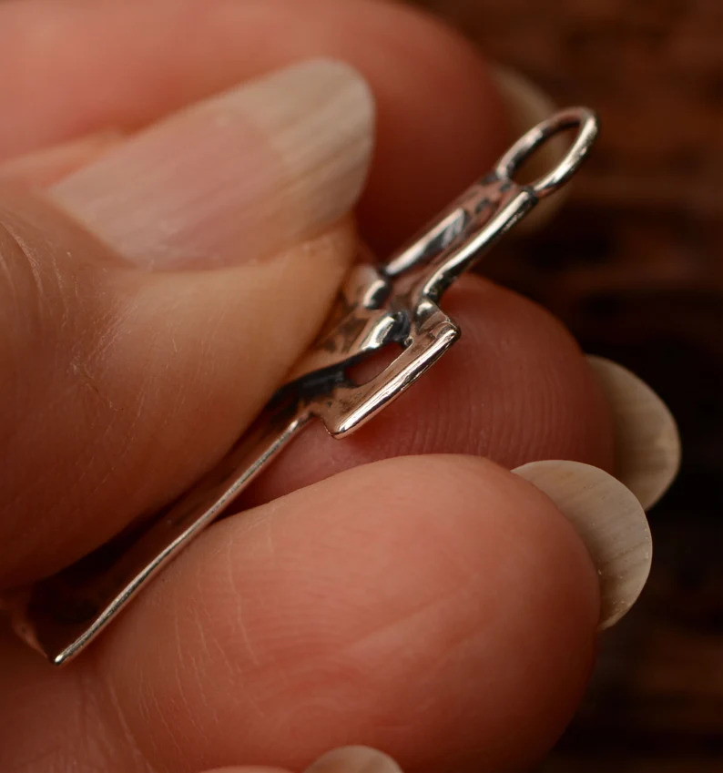 ✝️100% handgefertigtes Silberkreuz Heilendes Herz(Handmade®)