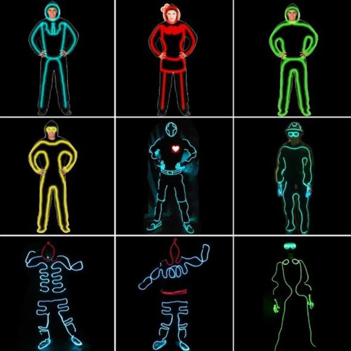 【50% OFF LIMITED STOCK】RGB COLOR LIGHT UP LED STICK FIGURE KIT-PERFECT FOR YOUR HALLOWEEN NIGHT