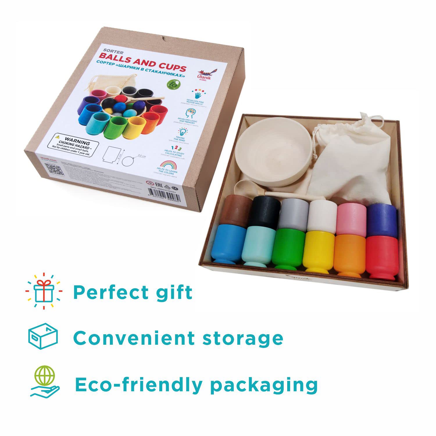 (🔥HOT SALE - 49% OFF) Montessori Toy Wooden Sorter Game, Buy 2 Get Extra 10% OFF & Free Shipping