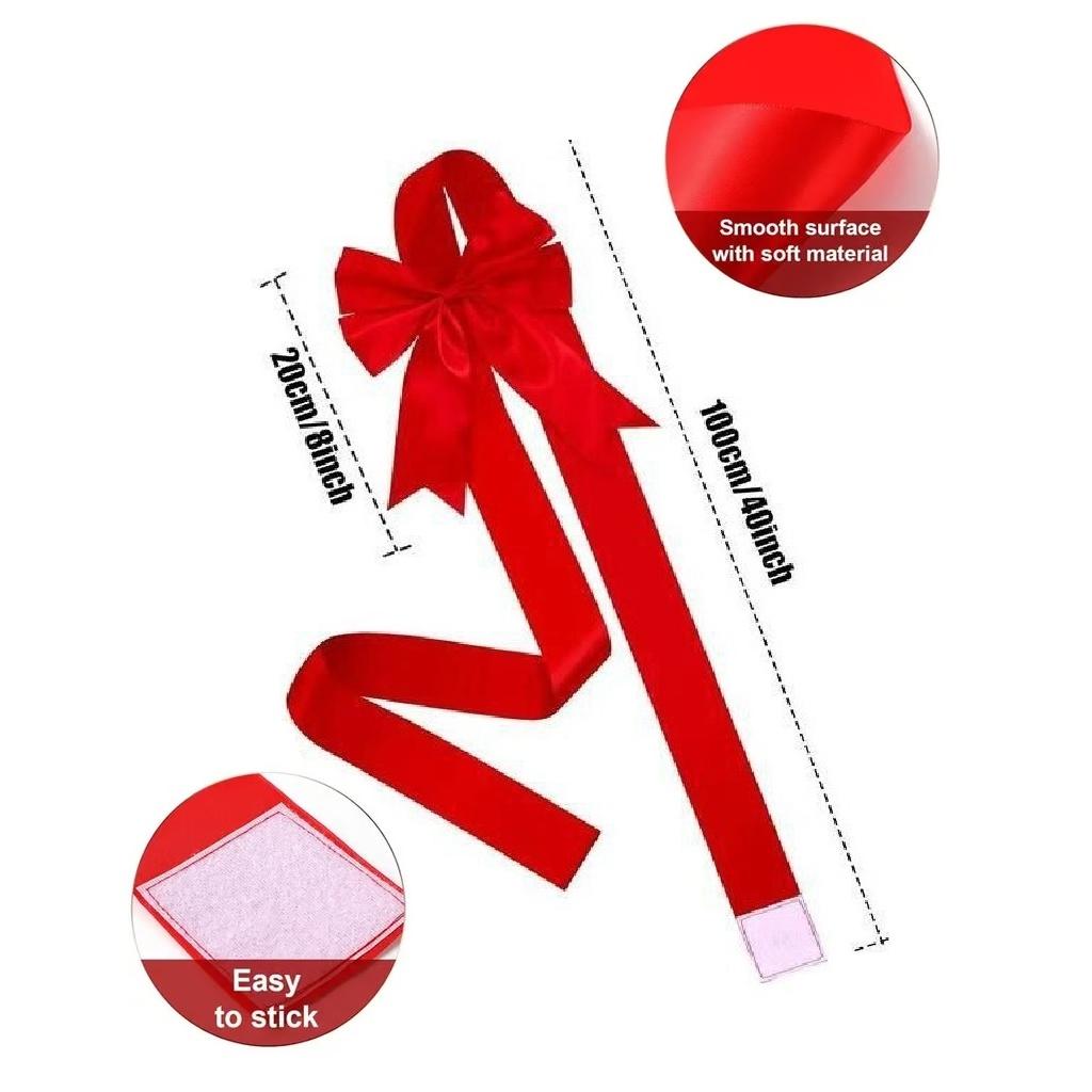 🎄TikTok Christmas Sale -70% OFF✨Christmas Cabinet Ribbons Bows🎀