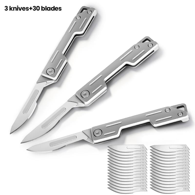 ⚙️EDC Tool Folding Scalpel Knife for DIY & Office