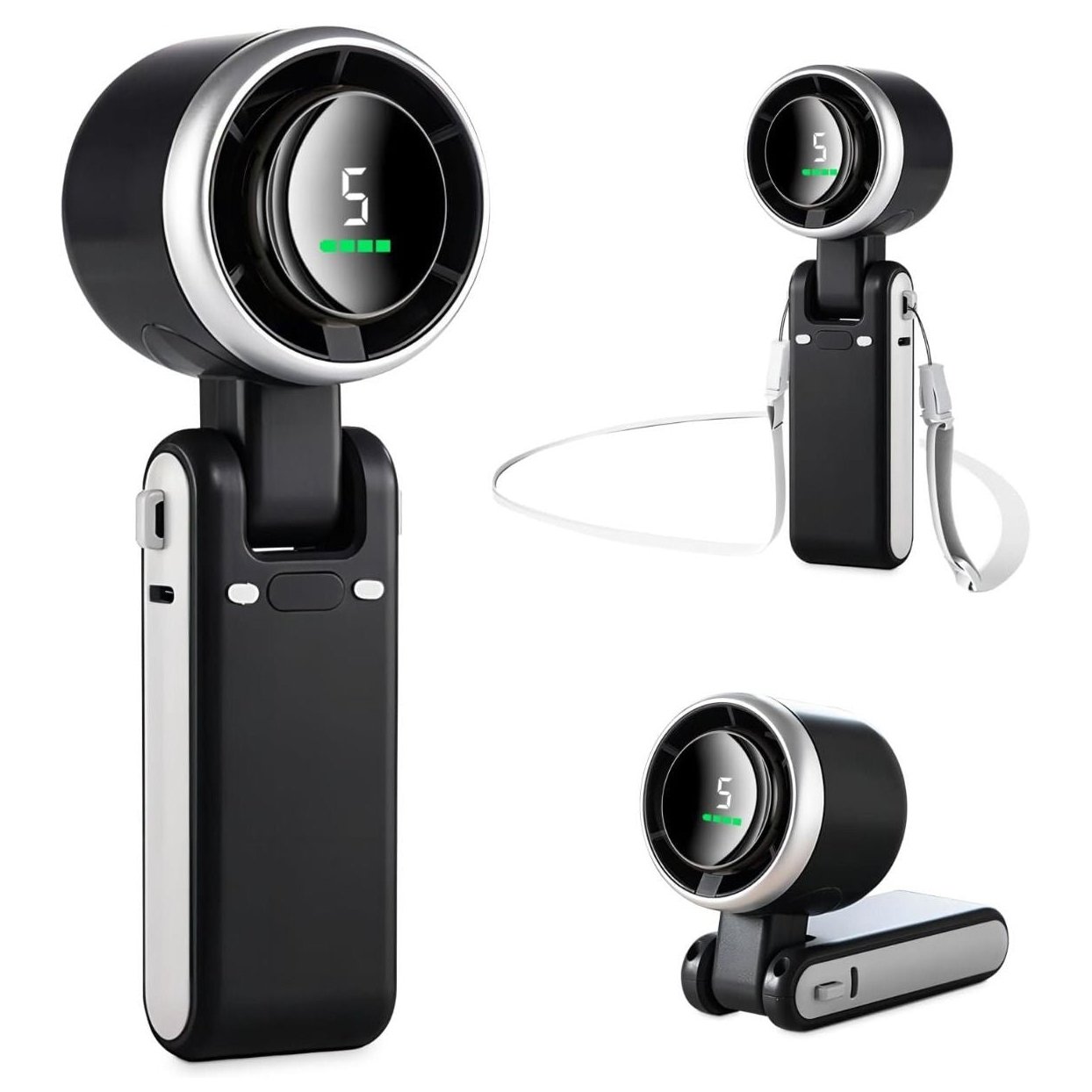 🌬️Mini Fan – Powerful Cooling On the Go!💨