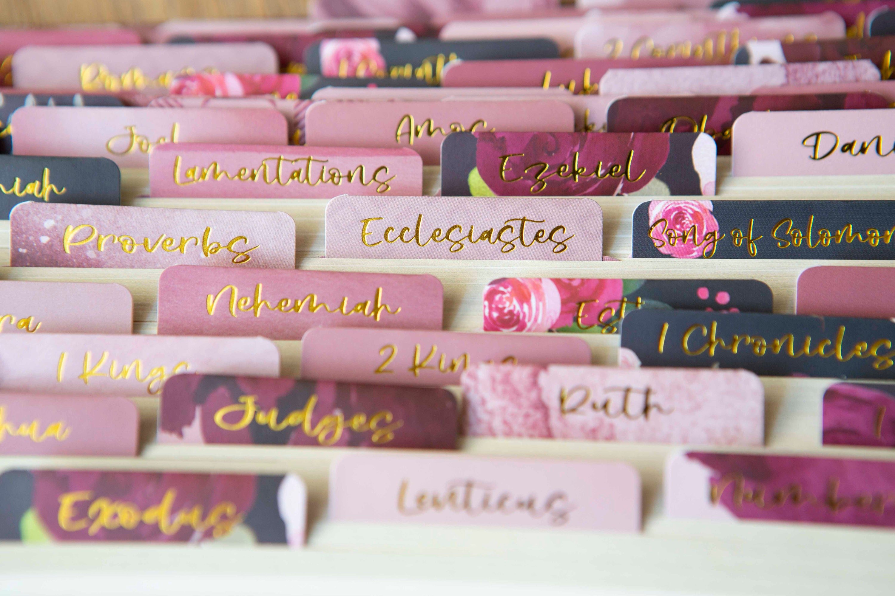 Laminated Bible Tabs