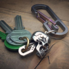 Metal Skull Keychain