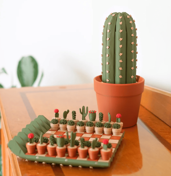 ⏰LAST DAY SALE 50% OFF🔥Cacti Chess