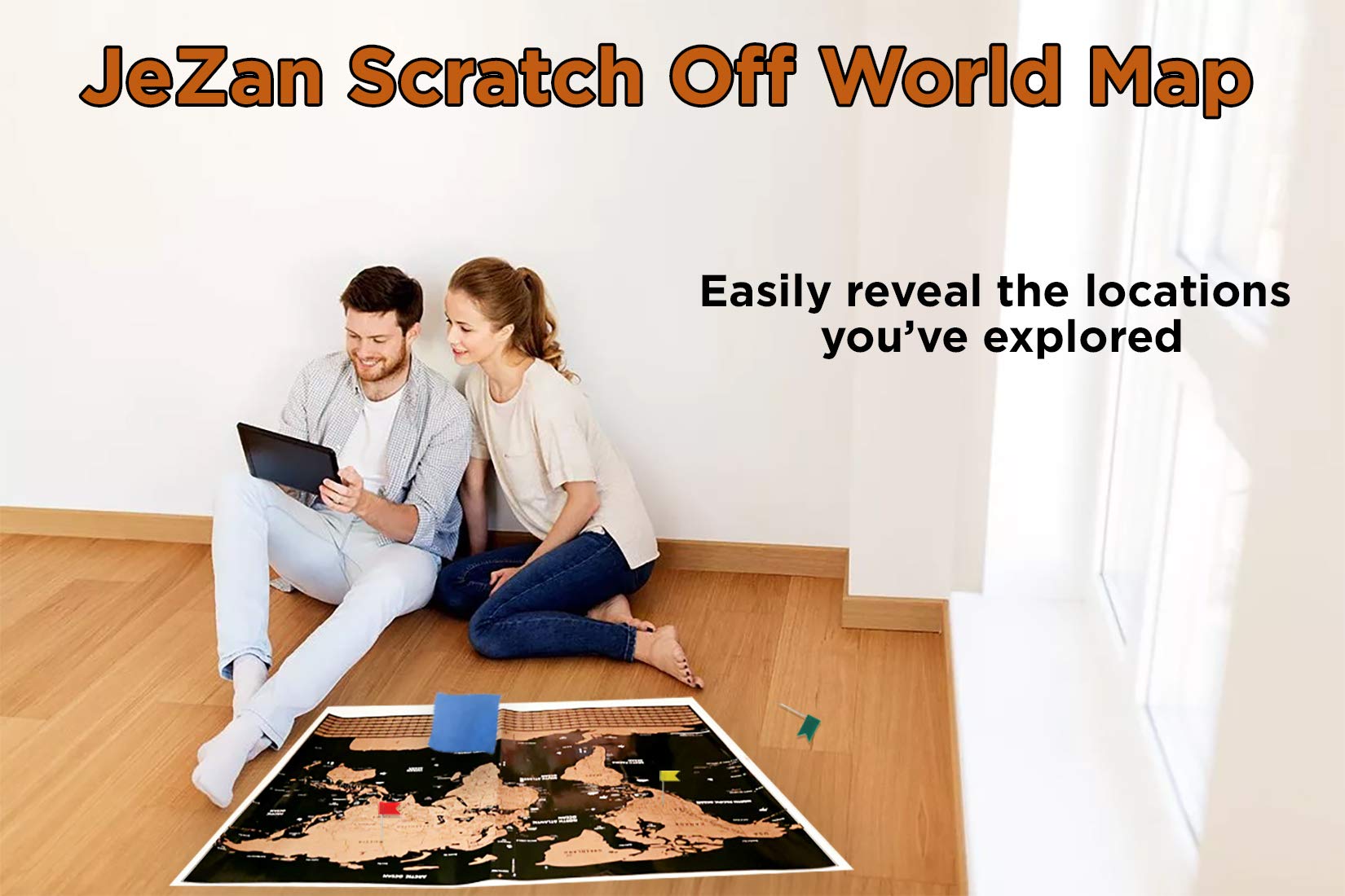 🎄🎅Christmas Presale - 49% OFF🎄-Scratch Map of the World