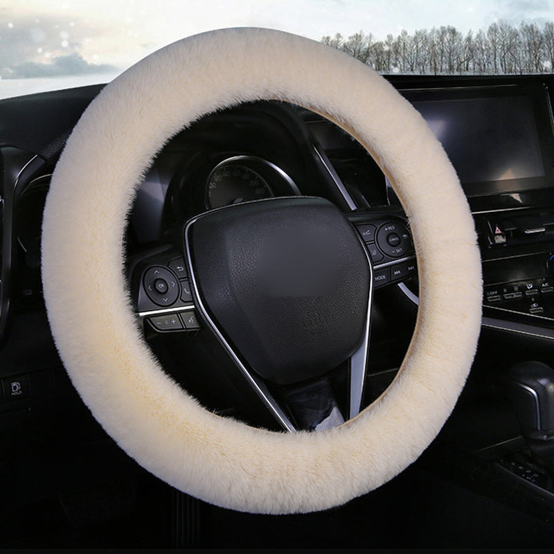 Universal Plush Car Steering Wheel Cover