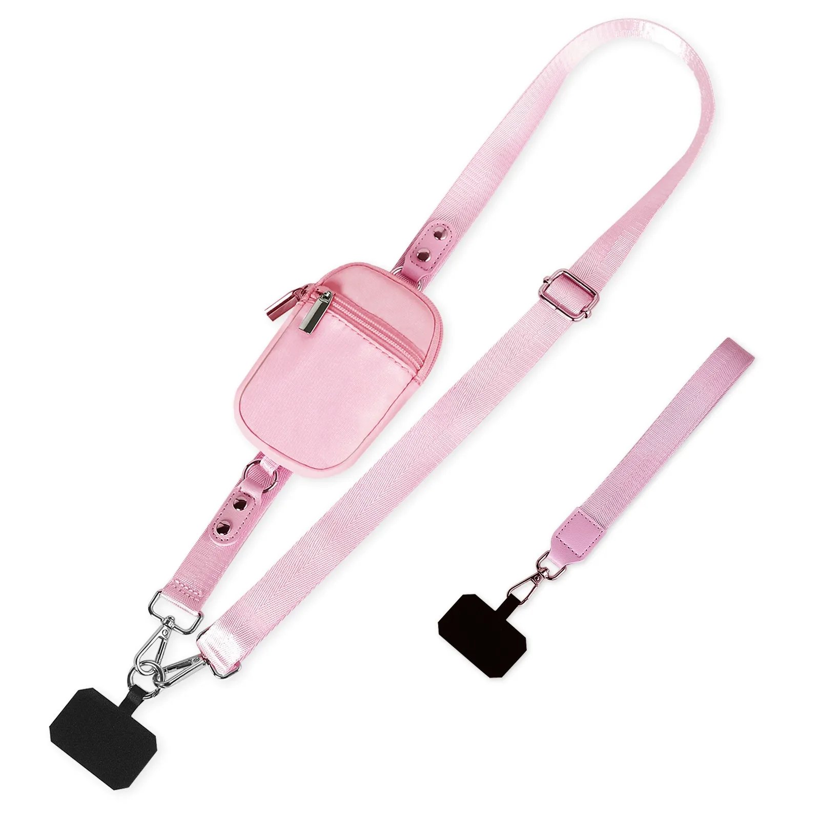 🔥 2025 HOT SALE 49% OFF-Adjustable Phone Lanyard Crossbody Strap with Wallet