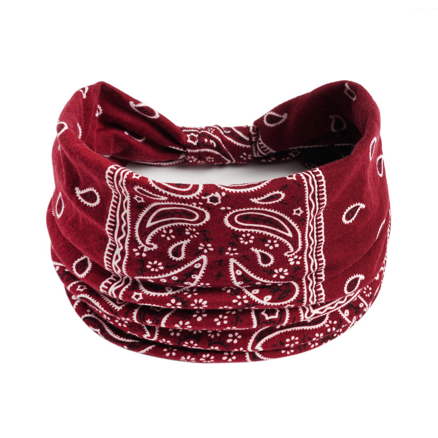 🔥Heißer Verkauf 49% Rabatt🥰Boho Paisley Printed Wide HeadBand