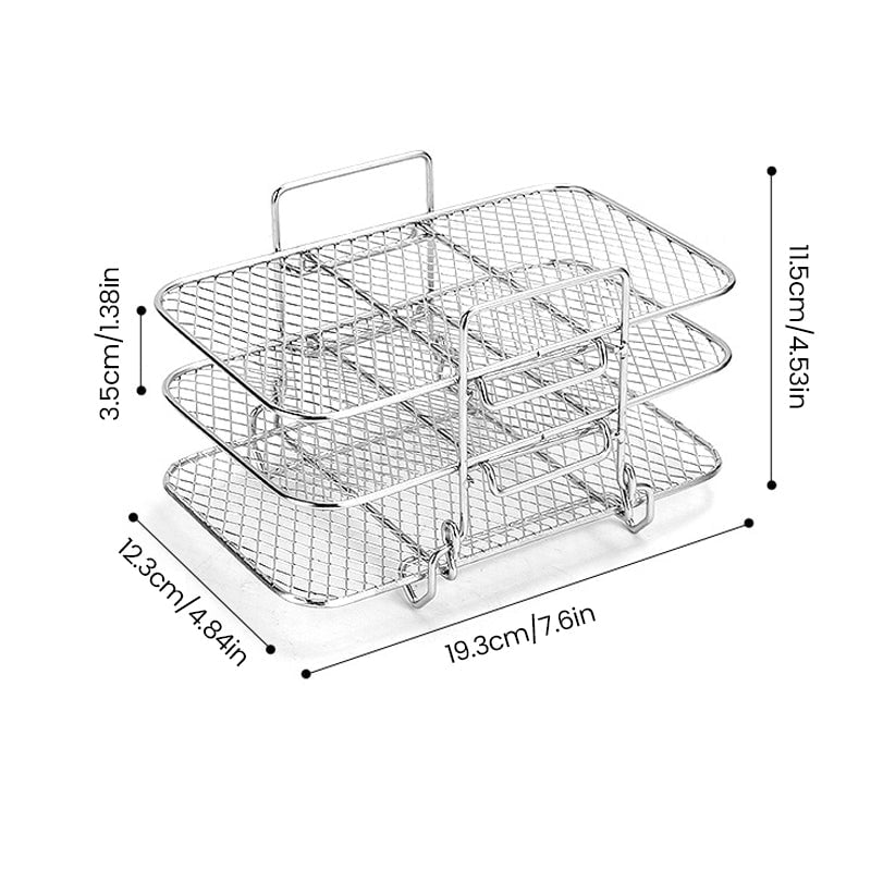 💥LAST DAY SALE 50% OFF💥Stainless Steel Multi-layer Dehydrator Rack⚡BUY 2 FREE SHIPPING