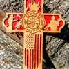 🎁Best Gift for firefighter | wooden Cross, first responder