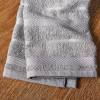 KitchenAid Albany Kitchen Towel 4-Pack Set, Grey/White, 16