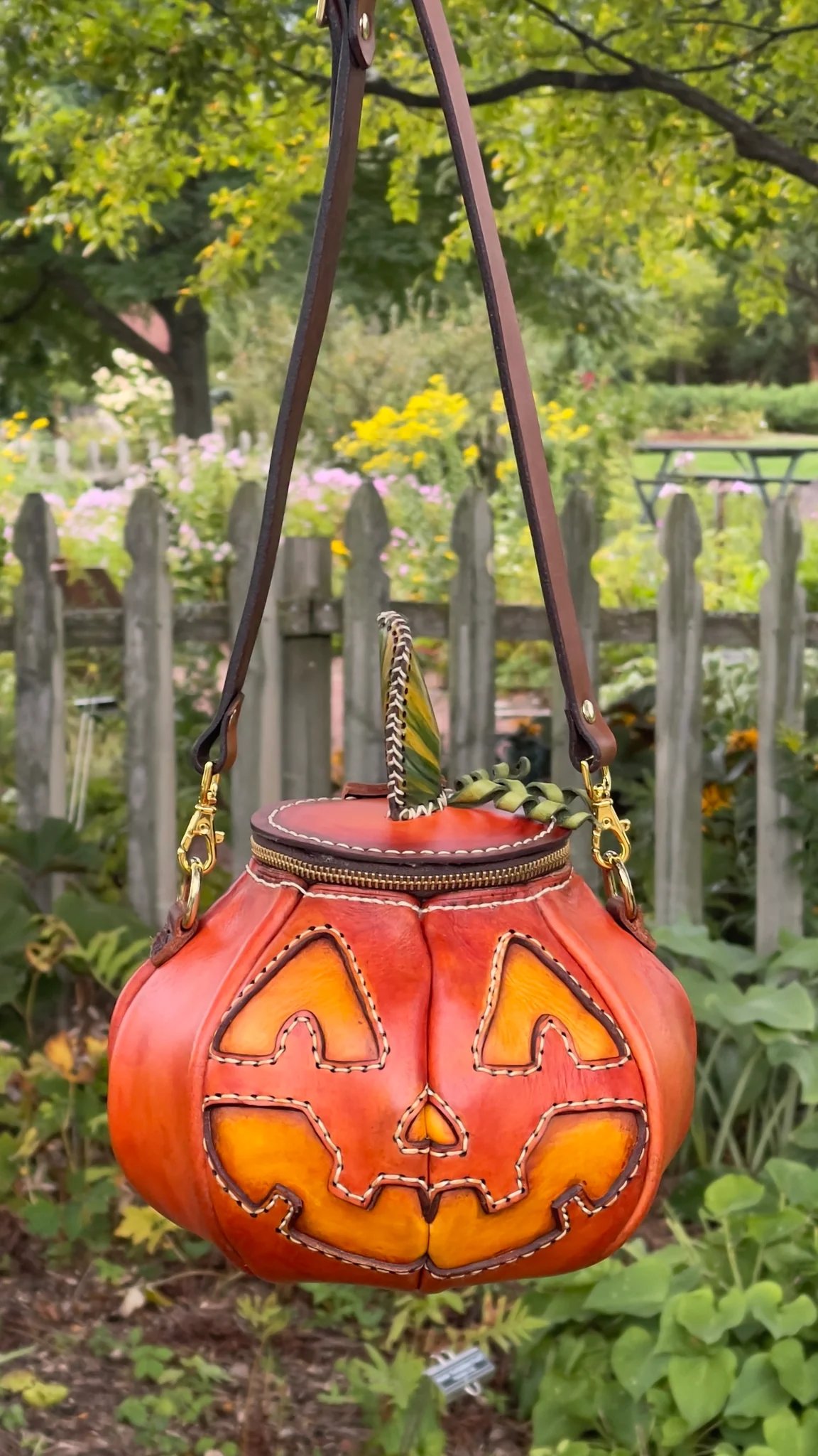 🔥Last Day 50% OFF🎃The Great Purely handmade leather Pumpkin Bag✨Buy 2 Free Shipping