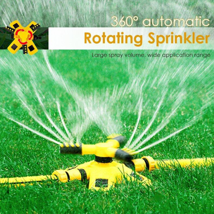 (Summer Flash Sale- 50% OFF) 360-Degree Rotating Garden Sprinkler