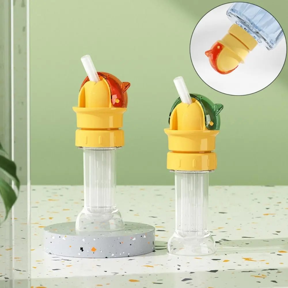 Reusable👼 Children👼👼 Beverage Water Bottle Straw Lid