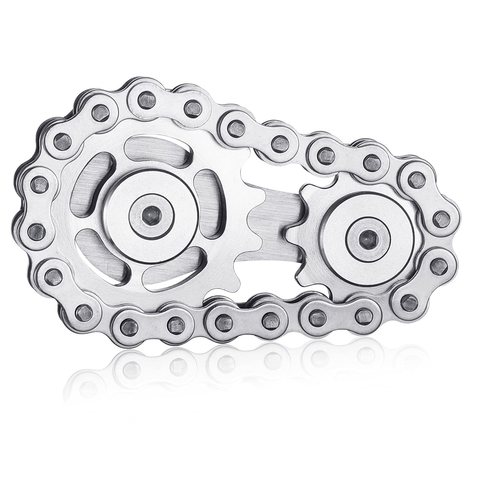 BUY 2 FREE SHIPPING-Sprockets Bicycle Chain Fidget Spinner Toys