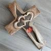 💞Handmade Cross Intertwined Hearts-Buy 2 Get Free shipping