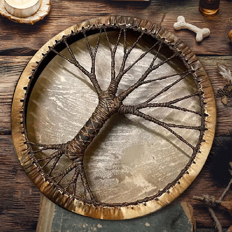 ⚡Clearance Sale SALE 70%🔥 Shaman Drums 'Tree Of Life' Spirit Music