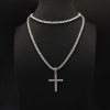 🔥Last Day Promotion - 50% OFF🎁Moissanite Cross Necklace for Men&Women