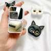 (🎅EARLY CHRISTMAS SALE - 48% OFF) 3D Cute Kitten Phone Holder with mini Mirror💝Buy 7 GET EXTRA 20％ OFF & FREE SHIPPING