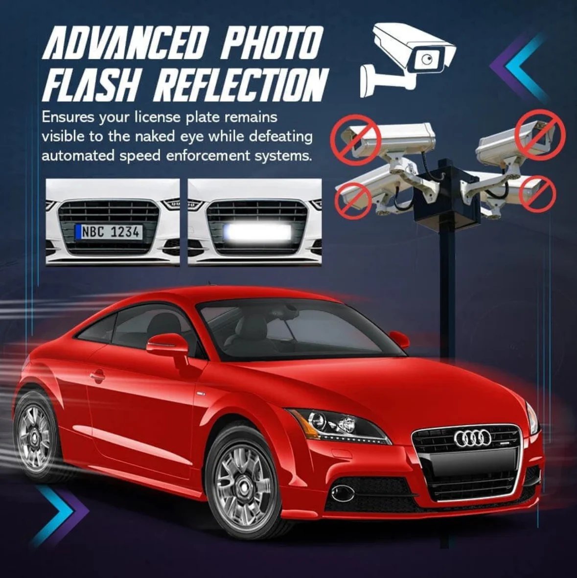 🔥LAST DAY 49% OFF🔥Invisible License Plate Spray⚡Buy 2 Get 1 Free