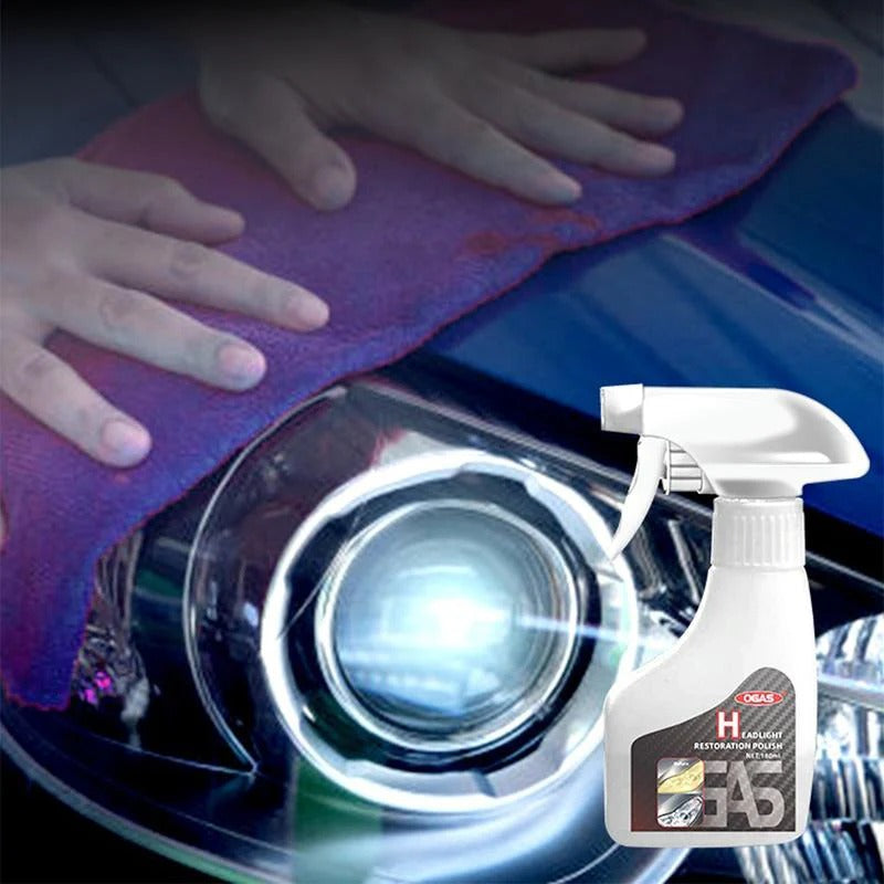 🔥Last Day Promotion 50% OFF🔥Automotive Headlamp Refurbisher & Crystallization Coating Agent Kit