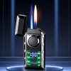 🔥Letzter Tag  50% RABATT- Premium Geschenkset: LED Doppelflammen-Feuerzeug mit Gravuroption – Elegante Geschenkbox inklusive
