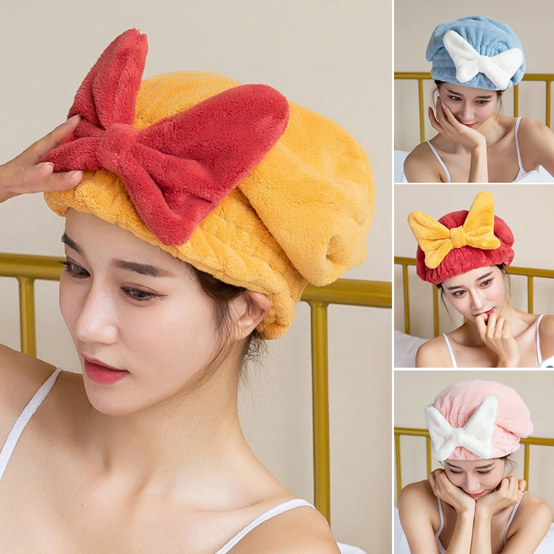 🎅2024 Christmas Promotion🎄！Super Absorbent Hair Towel Wrap for Wet Hair