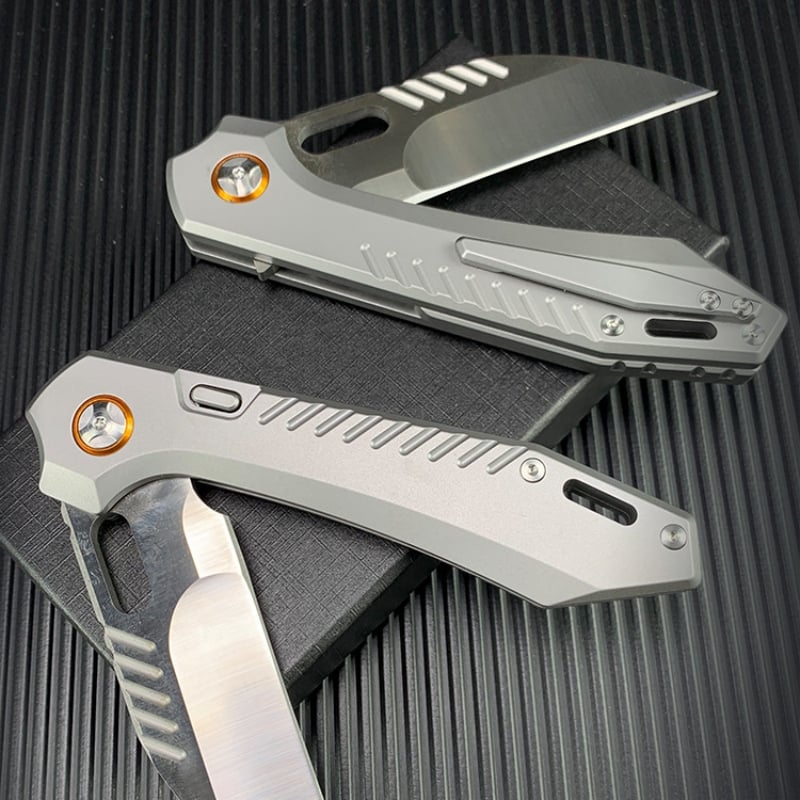 Hunter camping survival folding knife