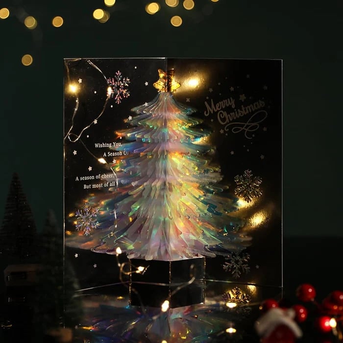 🎅Hot Sale 49% OFF✨️3D Christmas Handmade Cards，BUY 5 GET 3 FREE