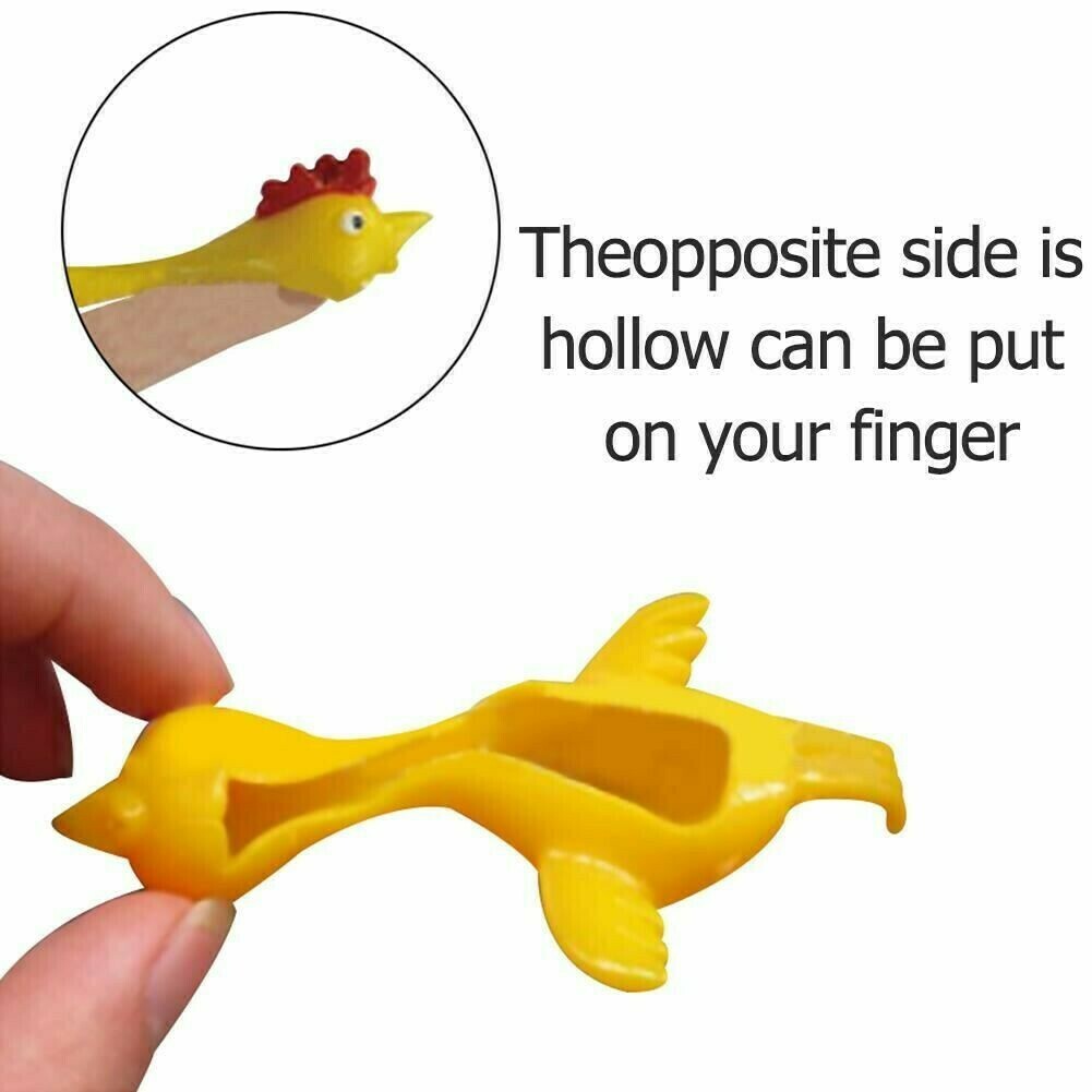 🔥Hottest-Novelty Finger Toy Slingshot Chick-【BUY 10 PCS SAVE $10】