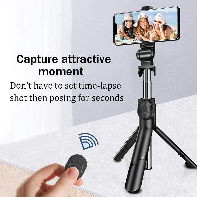 (🔥 Spring Hot Sale - 50% OFF) 6 in 1 Wireless Bluetooth Selfie Stick, Buy 2 Get Extra 10% OFF