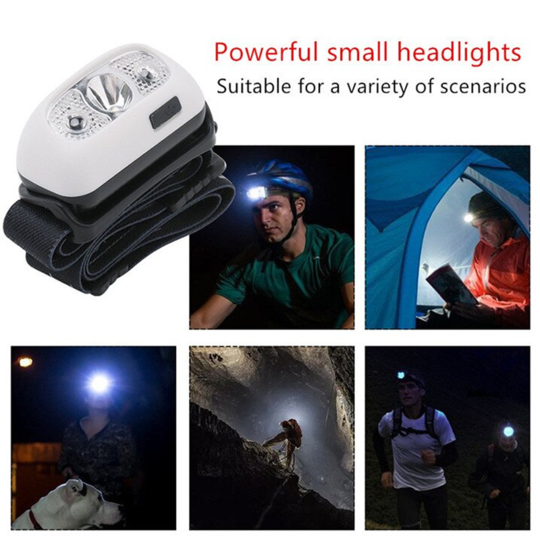 (🔥Last Day Promotion- SAVE 48% OFF) Waterproof Sensor Led Headlamp (buy 2 get 1 free now)