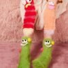 (🌲EARLY CHRISTMAS SALE - 50% OFF) 🎁Coral velvet three-dimensional quirky socks