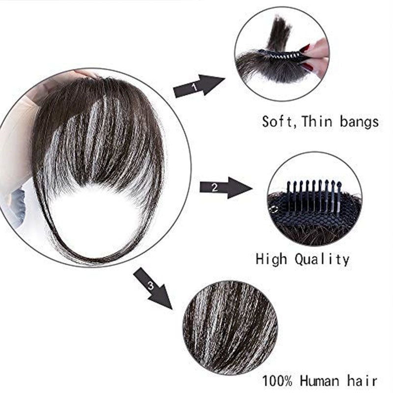 🔥Last Day Promotion 50% OFF - 💥Clip in Bangs